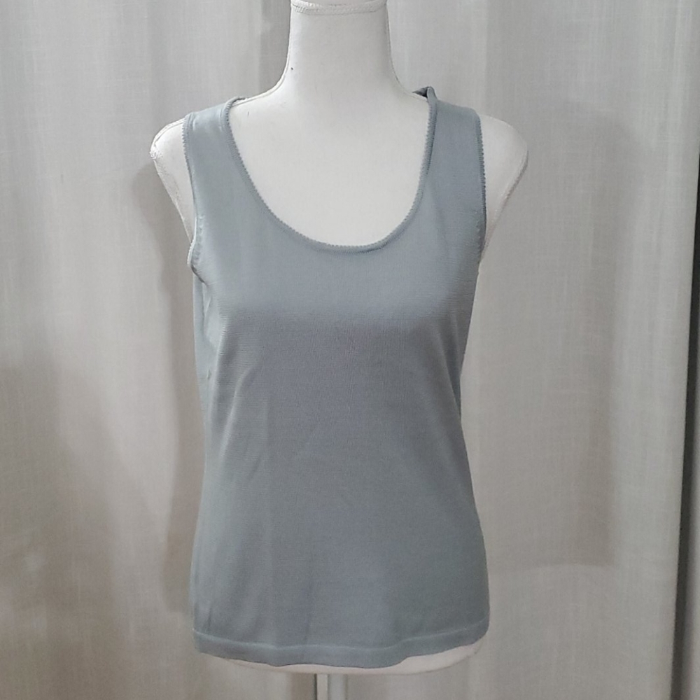 Rena Rowan silk sleeveless top size small